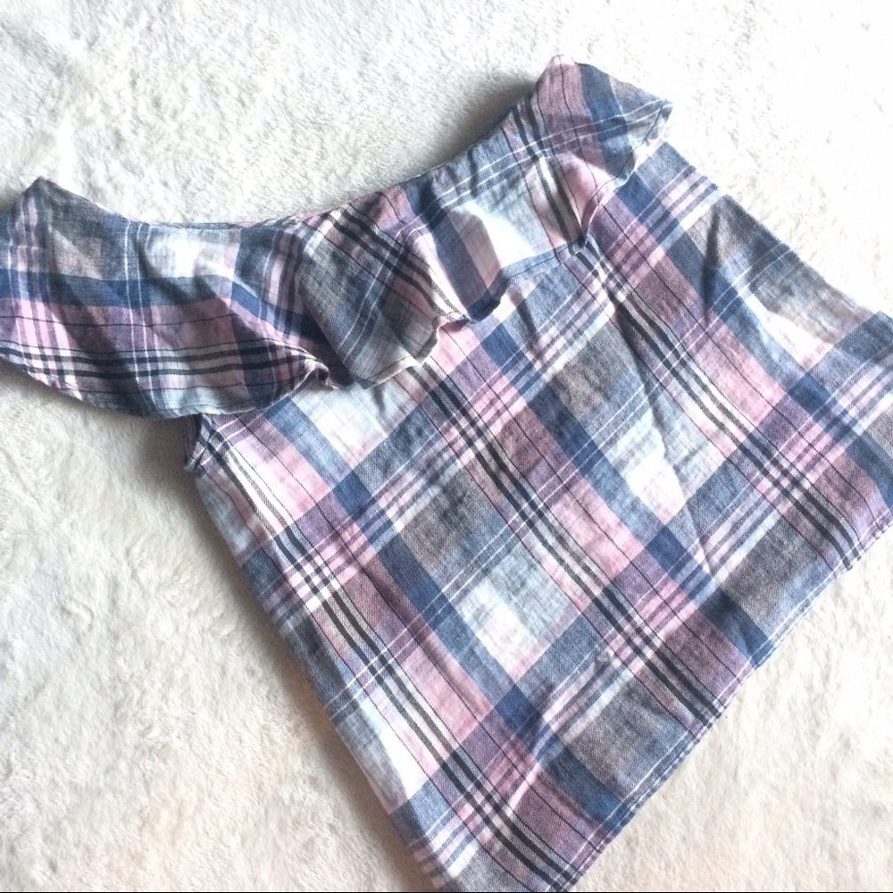 Anthroplogie One Shoulder Ruffle Blouse - Picture 4 of 4